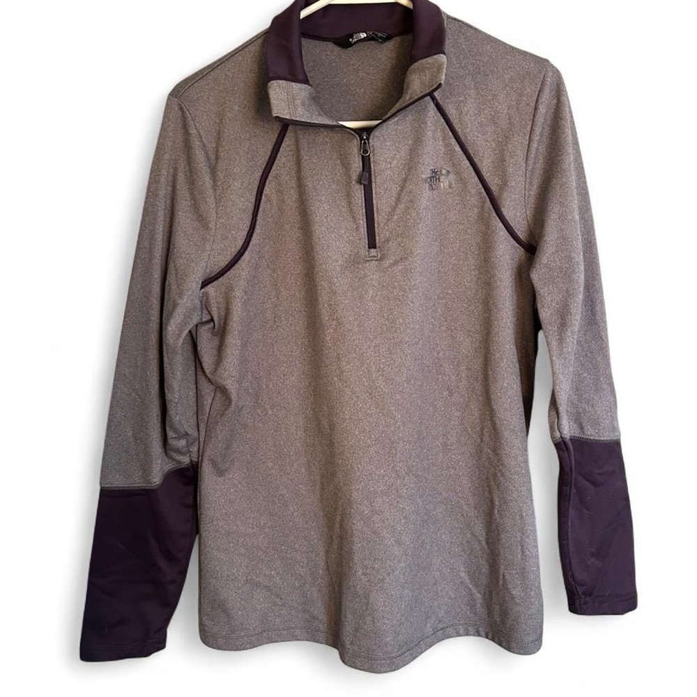 The North Face Purple Sweatshirt